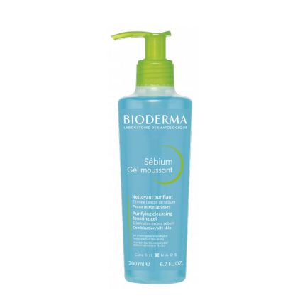 bioderma sebium gel moussant 200ml