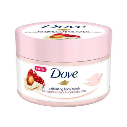 Dove Exfoliating Body Scrub Pomegranate Seeds 225ml