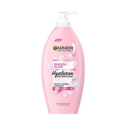Garnier Sakura Glow Hyaluron Body Serum Lotion 400ml