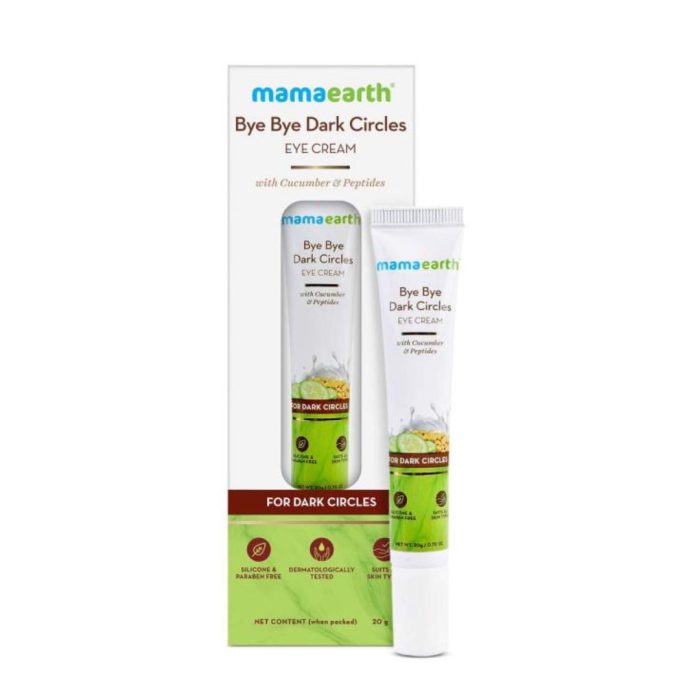 Mamaearth Bye Bye Dark Circles Eye Cream 20ml
