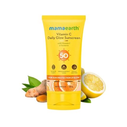 Mamaearth Vitamin C Daily Glow Sunscreen 50gm