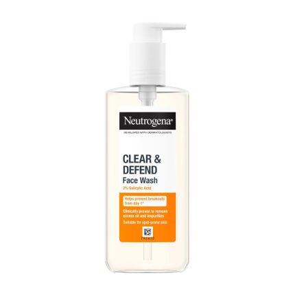 Neutrogena Clear & Defend Facial Wash 200ml
