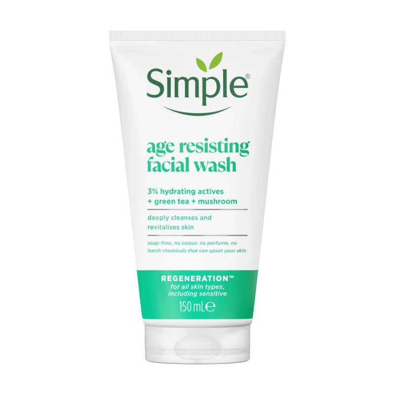 Simple Regeneration Age Resisting Facial Wash 150ml