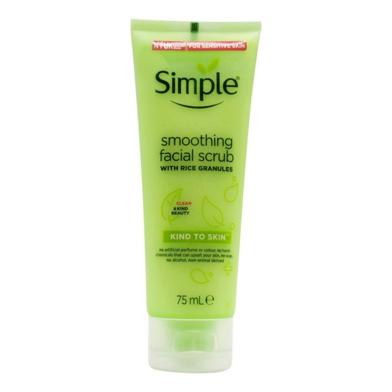Simple Kind to Skin Smoothing Facial Scrub 75ml