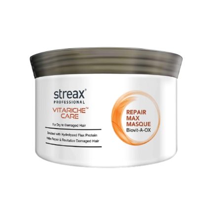 Streax Vitariche Care Repair Max Masque For Dry to Damaged Hair 500gm