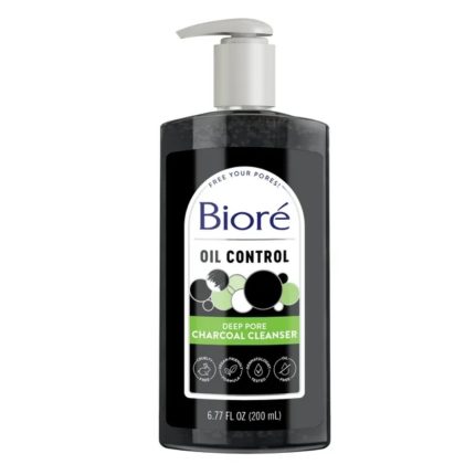 Biore Deep Pore Charcoal Cleanser 200ml