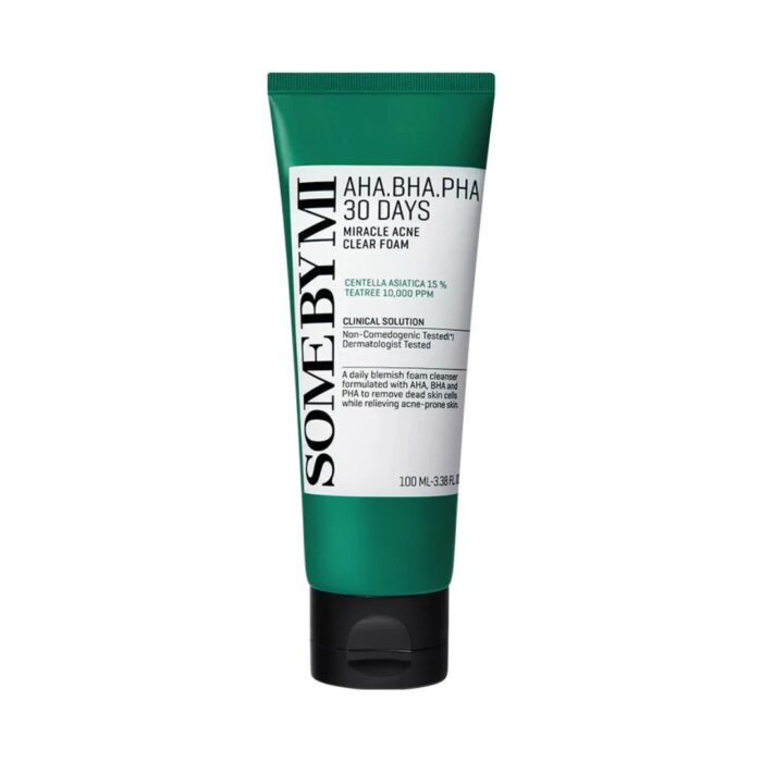 SOME BY MI AHA BHA PHA 30 Days Miracle Acne Clear Foam 100ml