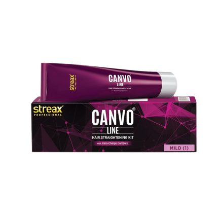Streax Canvoline Hair Straightening Kit - Mild