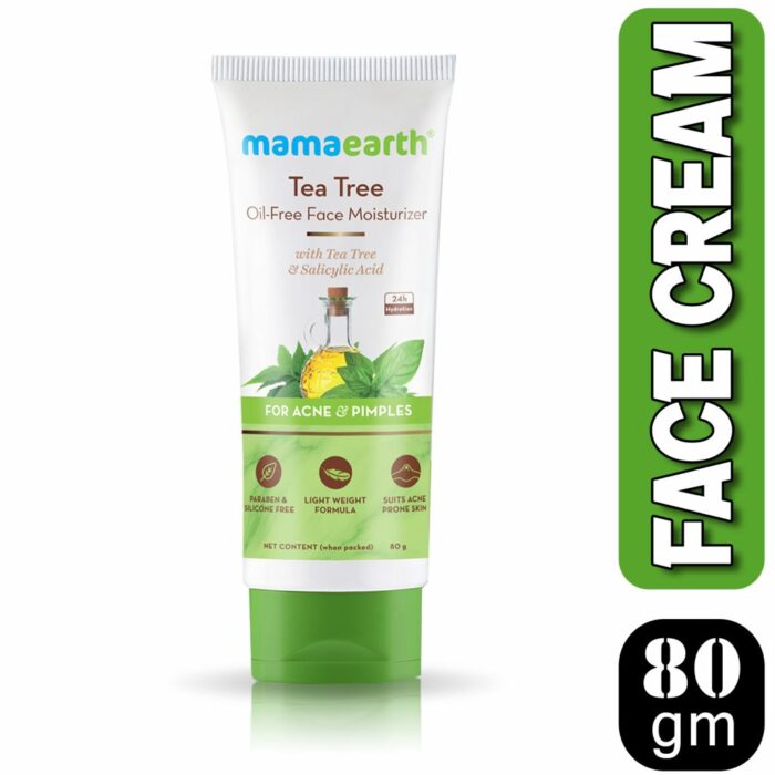 Mamaearth Tea Tree Oil-Free Face Moisturizer 80gm