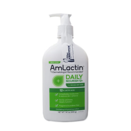 Amlactin Daily Nourish Lotion with 12% Lactic Acid AHA