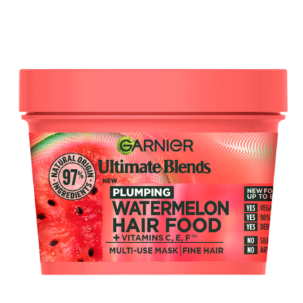 Garnier Watermelon Hair Food 3-in-1 Multi Use Hair Mask 390ml