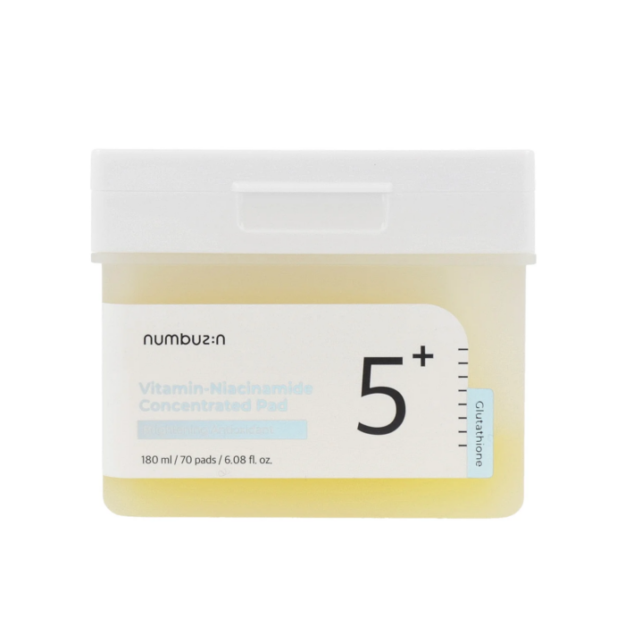 Numbuzin No.5 Vitamin-Niacinamide Concentrated Pad (70Pads)