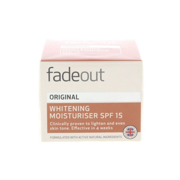 Fadeout Original Whitening Moisturiser SPF15 50ml