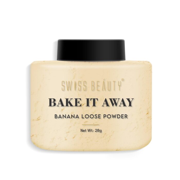 Swiss Beauty Bake It Away Banana Loose Powder 28gm