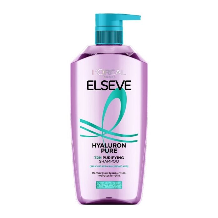 L'Oreal Paris Elseve Shampoo Hyaluron Pure 72H Purifying 400ml