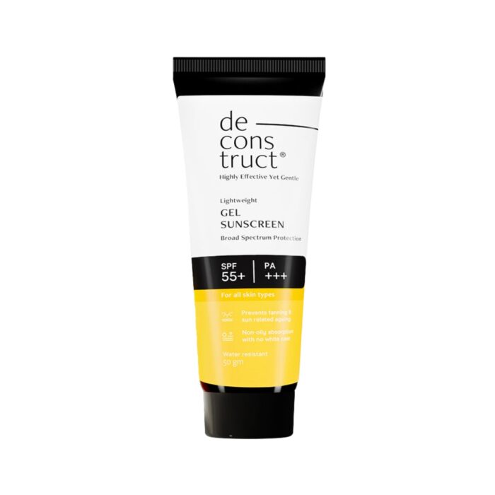 Deconstruct Face Gel Sunscreen SPF 55+ PA+++ 50gm