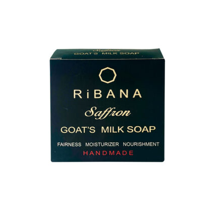 RiBANA Saffron Goat's Milk Soap 110gm