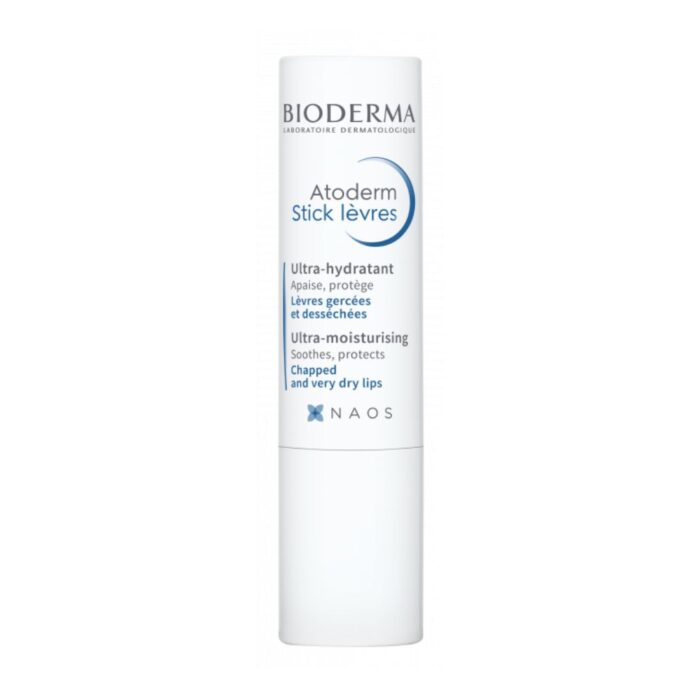 Bioderma Atoderm Stick lèvres, Moisturising and Soothing Lip Stick 4gm