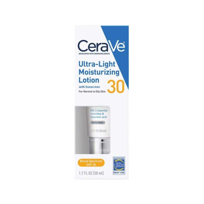 CeraVe Ultra-Light Moisturizing Lotion with Sunscreen SPF30 50ml