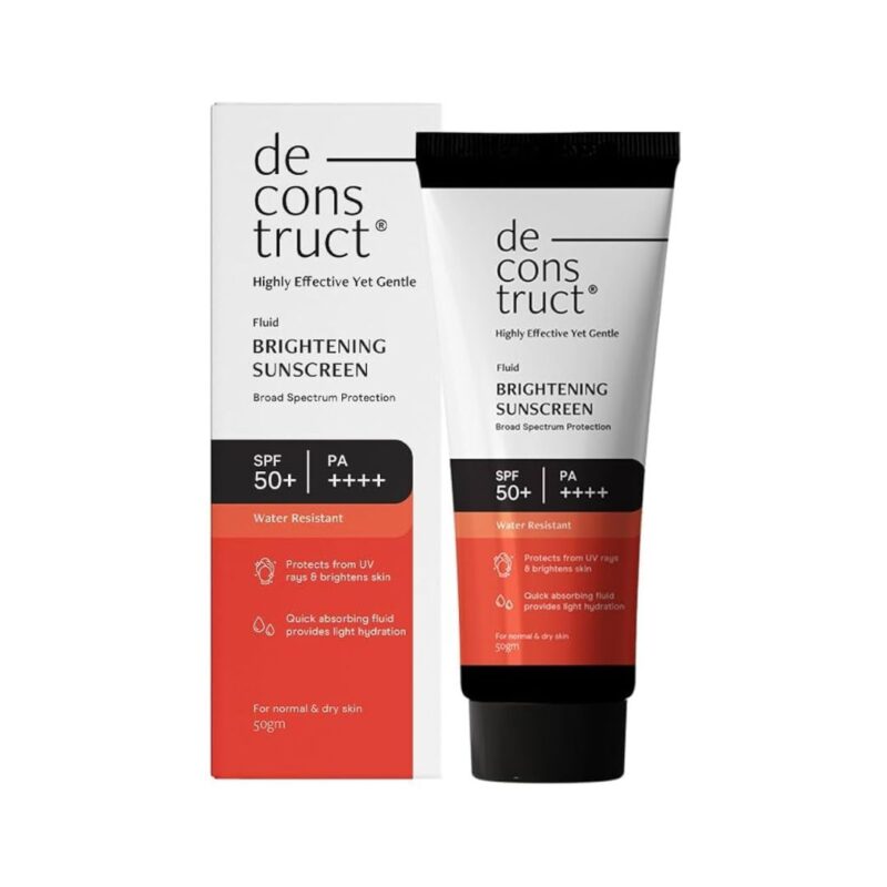 Deconstruct Fluid Brightening Sunscreen SPF50+ 50gm