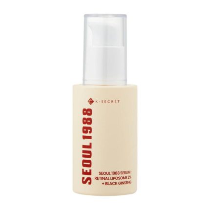 K-Secret Seoul 1988 Serum: Retinal Liposome 2% + Black Ginseng 30ml