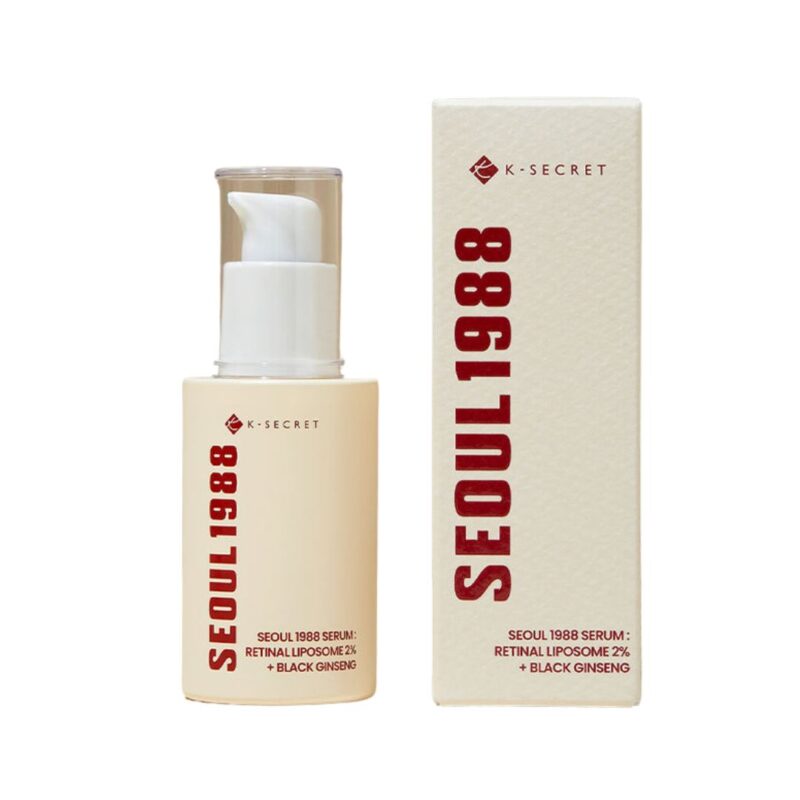K-Secret Seoul 1988 Serum: Retinal Liposome 2% + Black Ginseng 30ml