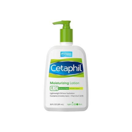 Cetaphil Moisturizing Lotion for All Skin Types (Face & Body) 591ml