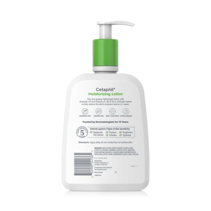 Cetaphil Moisturizing Lotion for Normal to Dry Skin 473ml