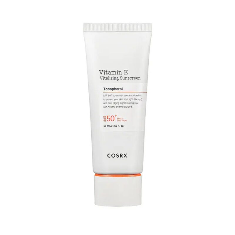 COSRX Vitamin E Vitalizing Sunscreen Broad Spectrum SPF50+ 50ml
