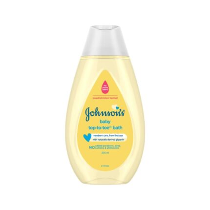 Johnson's Baby Top To Toe Hair & Body Wash 200ml