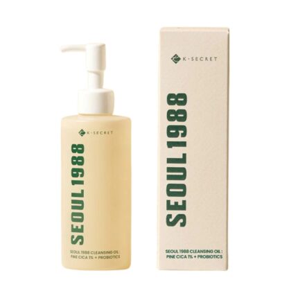 K-SECRET SEOUL 1988 Cleansing Oil: Pine Cica 1% + Probiotics 200ml