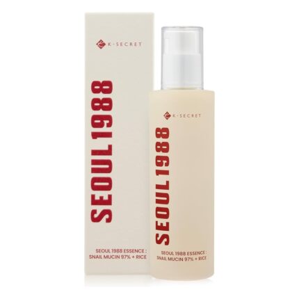 K-Secret Seoul1988 Essence : Snail Mucin 97% + Rice 100ml