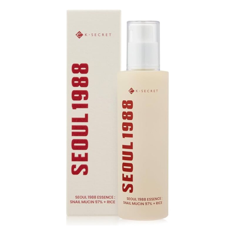 K-Secret Seoul1988 Essence : Snail Mucin 97% + Rice 100ml