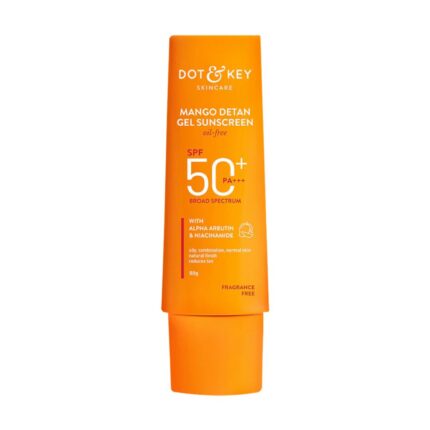 Dot & Key Mango Detan Gel Oil Free Sunscreen SPF50+ PA+++ 80gm