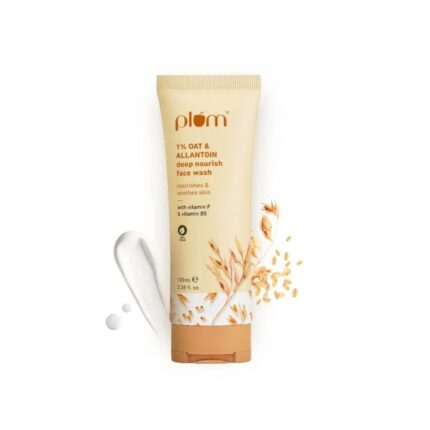 Plum 1% Oat & Allantoin Deep Nourish Face Wash 100ml