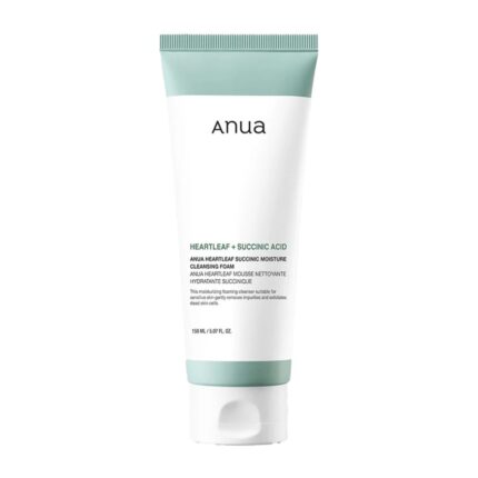 Anua Heartleaf Succinic Moisture Cleansing Foam 150ml