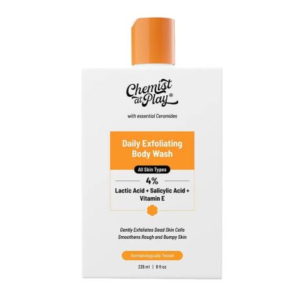 Chemist At Play 4% Salicylic Acid Exfoliating Body Wash 236ml