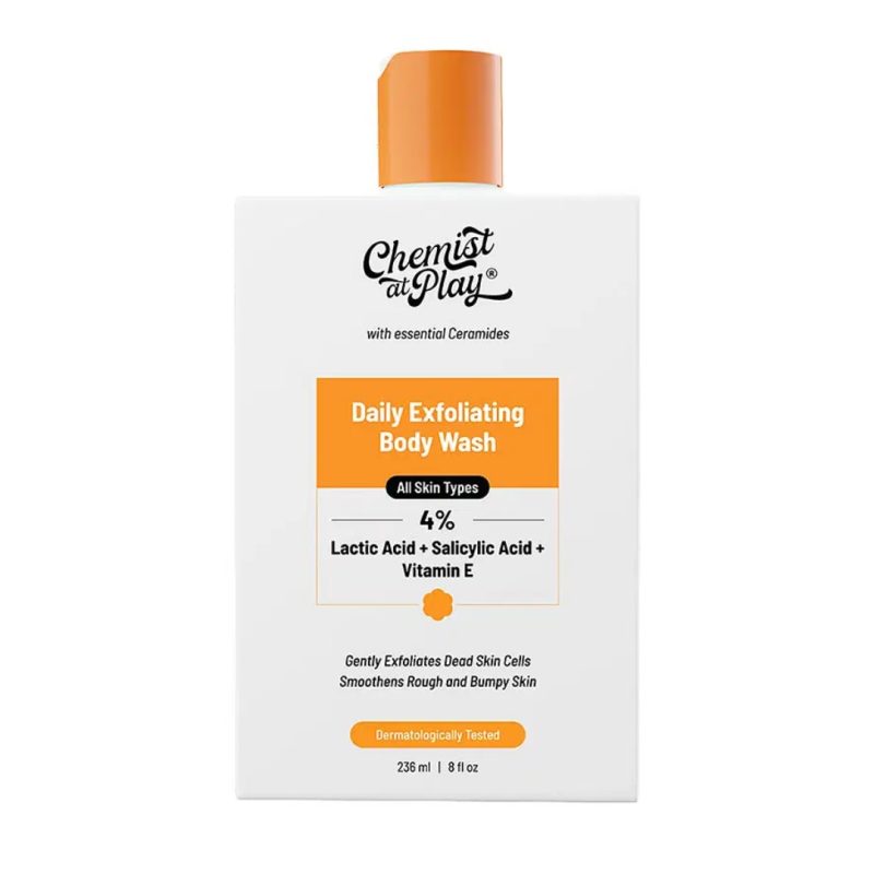 Chemist At Play 4% Salicylic Acid Exfoliating Body Wash 236ml