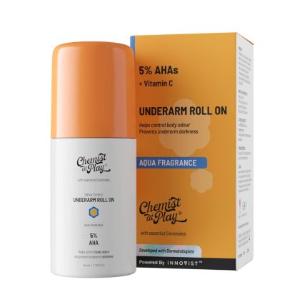 Chemist At Play UnderArm 5% AHA Roll-On 40ml