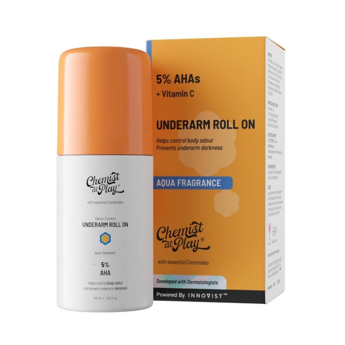 Chemist At Play UnderArm 5% AHA Roll-On 40ml