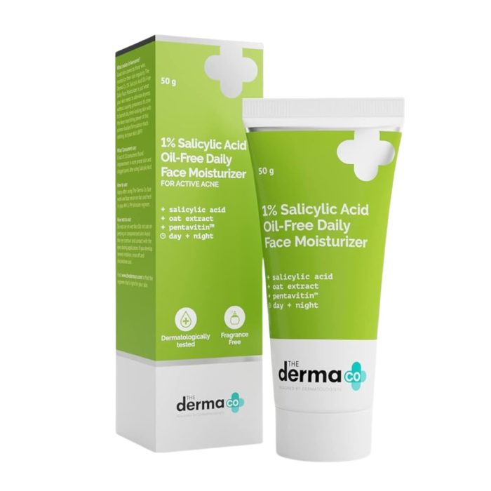 The Derma Co 1% Salicylic Acid Oil-Free Moisturizer 50gm