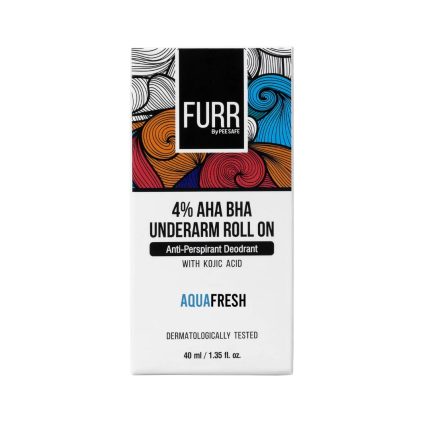 Furr 4% AHA BHA Underarm Roll On 40ml