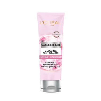 L'Oreal Glycolic Bright Glowing Foam Cleanser 100ml