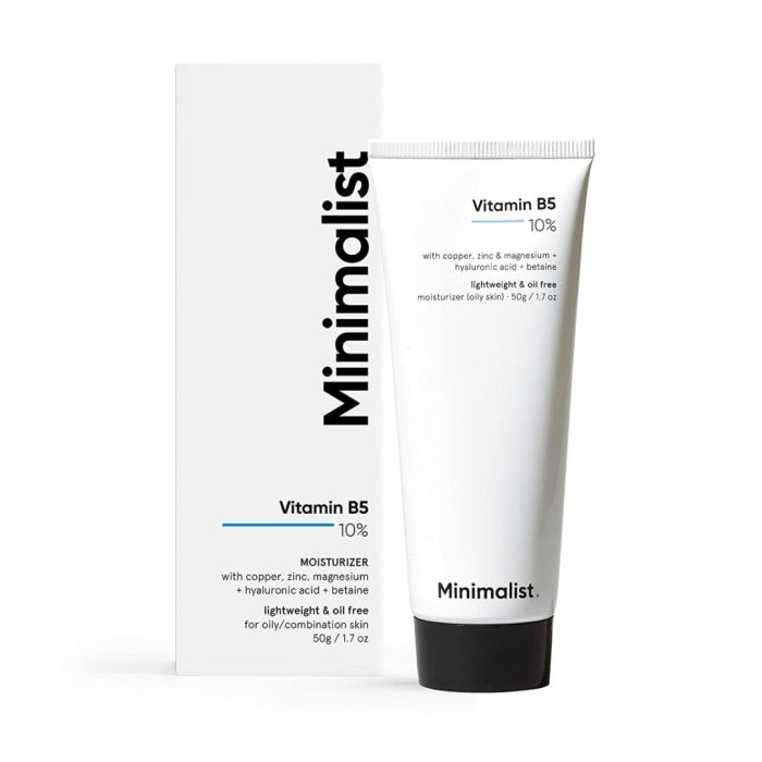Minimalist Vitamin B5 10% Moisturizer 50gm