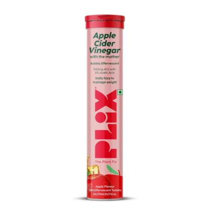 PLIX Apple Cider Vinegar Effervescent Tablet With Mother
