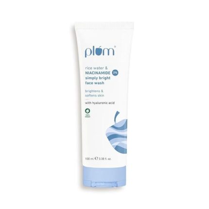 Plum Rice Water & 2% Niacinamide Facewash 100ml