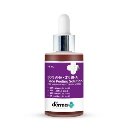 The Derma Co 15% AHA +1% BHA Beginner Face Peeling Solution 30ml