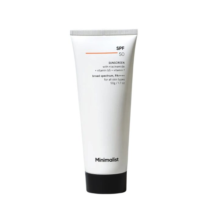 Minimalist Sunscreen SPF 50 PA++++ 50gm
