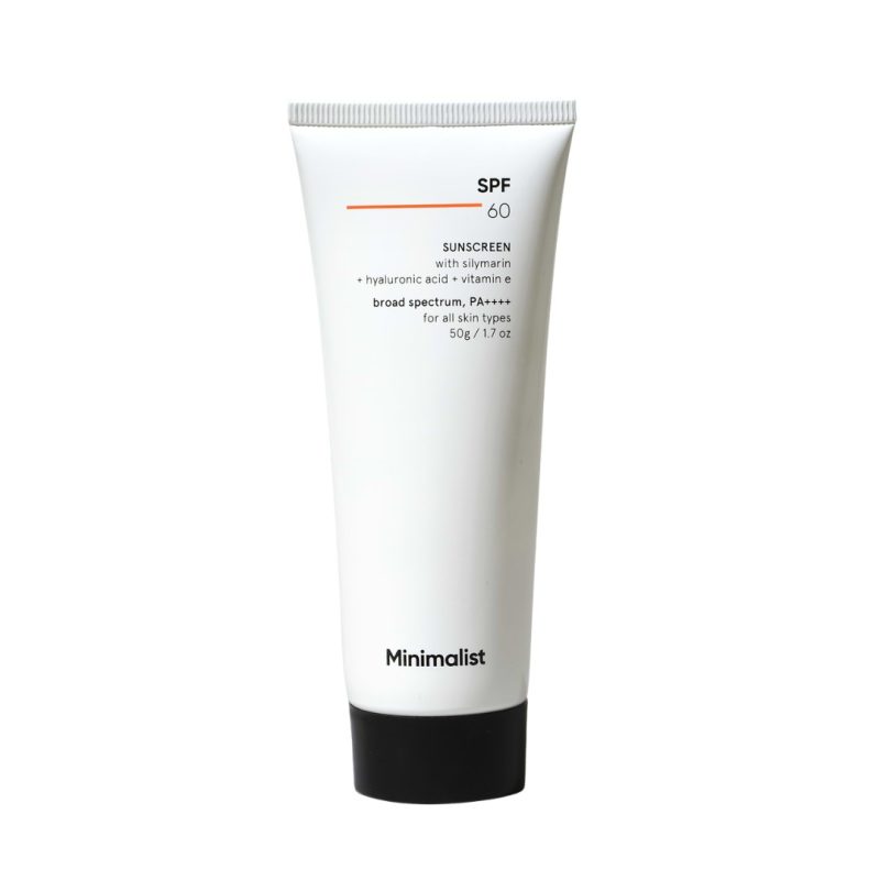 Minimalist Sunscreen SPF 60 PA++++ 50gm
