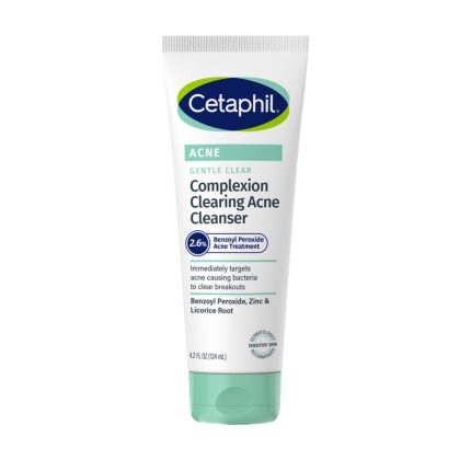 Cetaphil Gentle Clear Complexion Clearing Acne Cleanser 124ml